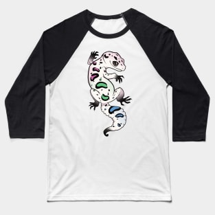 Polysexual Pride Leopard Gecko Baseball T-Shirt